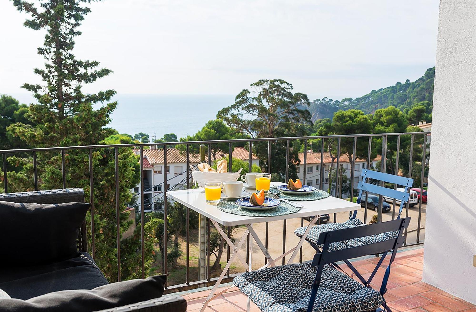 Azteka Blue 2 Bed Apartment Calella De Palafrugell Eksteriør billede